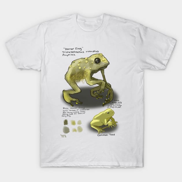 Horror Frog T-Shirt by Angst.png